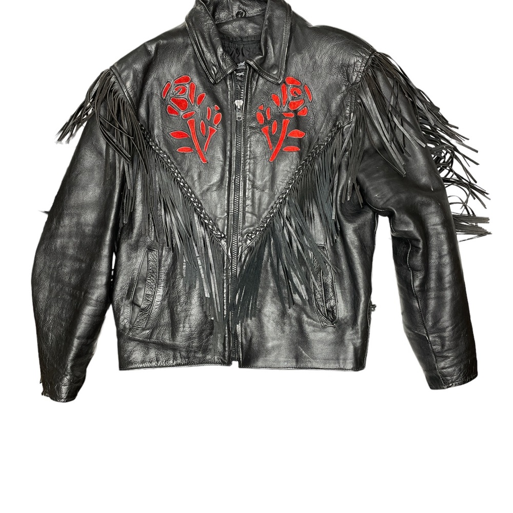Plus Size Motorcycle Jacket - image 6